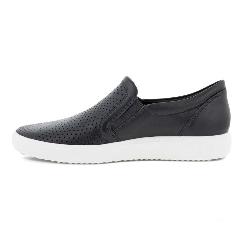 ECCO Womens Slip-On Black - Soft 7 - DHO-730469